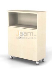 Мебель для персонала Шкаф мобильный комбинированный, полуоткрытый BR82.0343