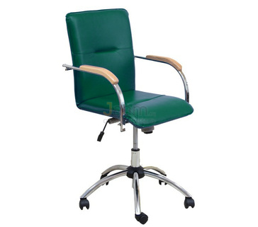 Кресло для персонала Самба (Chrome) крестовина хром