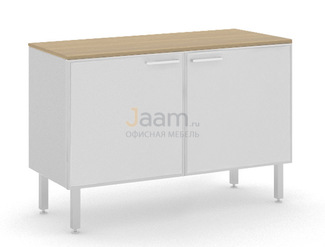 Кабинет руководителя Греденция L100 2 стеклянные двери