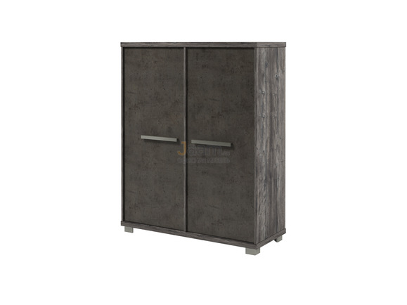 Кабинет руководителя Офисный шкаф двухсекционный с 4 полками Z-32-11