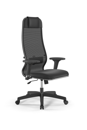 Кресло для руководителя Метта Sit 10 B1-115D - X2+Extra /Um00/Wm12/D02P(M09.B02.G15.W01) (Черный)