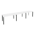 Рабочая станция на П-образном м/к Onix O.MP-RS-3.3.8 4140x800x750