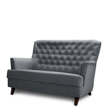 Диван 2-местный Caprize (1620x790x1000) Серый