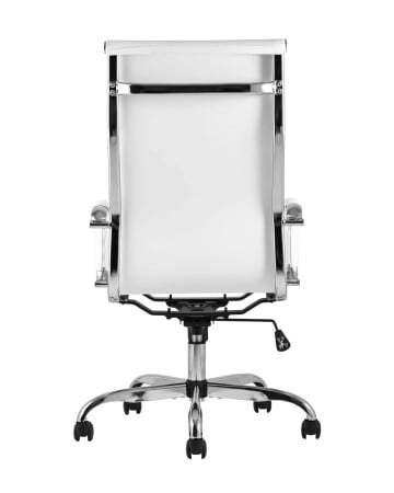 Кресло руководителя TopChairs City белое (Компьютерное кресло City белый)