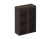 Шкаф для документов средний со стеклянными дверями Mark МК 312 904x404x1270