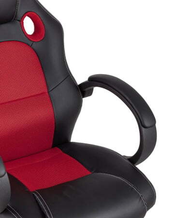 Кресло игровое TopChairs Renegade красное (Геймерское кресло Renegade красный)