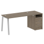 Рабочая станция Metal System Style БА.РС-СТП-1.3 1812x720x750