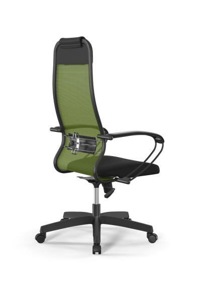 Кресло для руководителя Метта Sit 10 B1-111K - X2+UMF(X1) /Ub00/Wh00/K1bL(M09.B02.G15.W01)