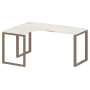Стол криволинейный левый Metal System Style БО.СА-4 Л 1600x1200x750