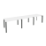 Рабочая станция на П-образном м/к  Onix O.MP-RS-3.2.8 3540x800x750