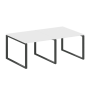 Переговорный стол 2 столешницы Metal System Style БО.ПРГ-2.1 2000x1235x750