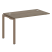 Проходной наборный элемент рабочей станции Metal System Style БП.ПРС-СП-1.2 1200x720x750