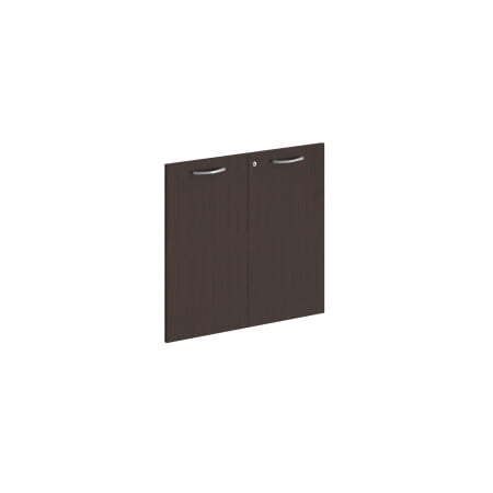Двери низкие с замком Dioni DLD 42-2Z 422x18x765 (Венге Магия)