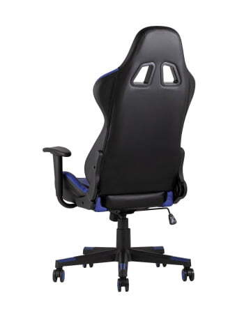 Кресло игровое TopChairs Gallardo синее (Геймерское кресло Gallardo синий)