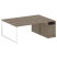 Рабочая станция Metal System Style БО.РС-СТП-2.4 2012x1475x750