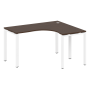 Стол криволинейный правый Metal System Style БП.СА-3 Пр 1400x1200x750