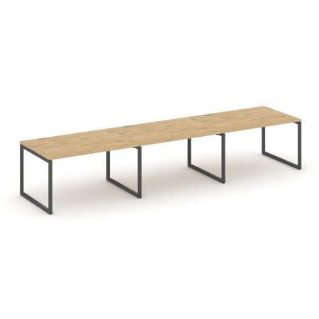 Стол переговорный SN-4O.SPRG-021.3 (2940х980х750) (Тиквуд Светлый/Металл Антрацит)
