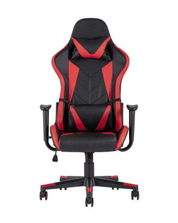 Кресло игровое TopChairs Gallardo красное (Геймерское кресло Gallardo красный)