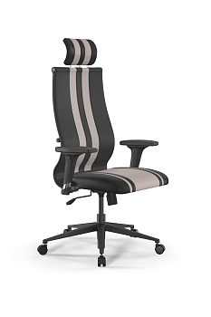 Кресло для руководителя Метта Sit 10 B2-187D - Extra /Kb40/Wh40/D02P/H3mL-G-2D(M09.B11.G19.W02)