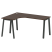 Стол криволинейный левый Metal System Style БА.СА-4 Л 1600x1200x750