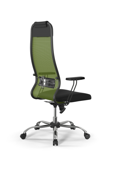 Кресло для руководителя Метта Sit 10 B1-111T - X2+UMF(X1) /Ub00/Wh00/T1bp-b(M09.B21.G20.W01)