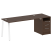 Рабочая станция Metal System Style БА.РС-СТП-1.4 2012x720x750