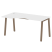 Стол криволинейный левый Metal System Style БА.СА-1 Л 1600x900x750