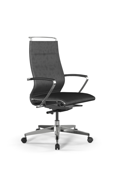 Кресло для руководителя Метта SynchroSit Well B2-195K - GoyaLE /Ach246/Nc200/K5cV(M23.B22.G18.W03) (Темно-серый)