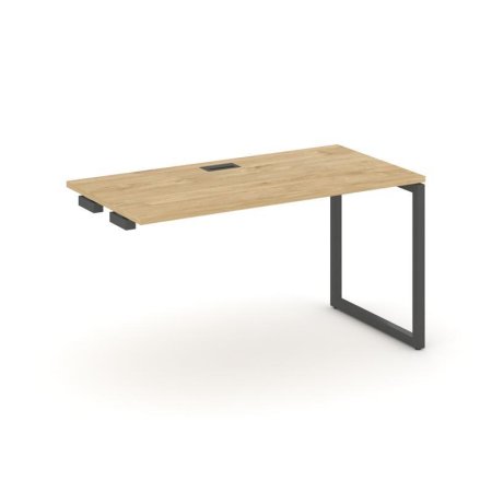 Стол-приставка к опорным элементам SN-4O.OPRS-021 (980х800х750) (Тиквуд Светлый/Металл Антрацит)