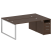 Рабочая станция Metal System Style БО.РС-СТП-2.4 2012x1475x750