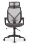 Офисное кресло Oliver RCH W-203AC Черный пластик | Серый