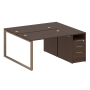 Рабочая станция Metal System Style БО.РС-СТП-2.2 1612x1475x750