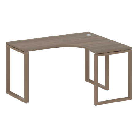 Стол криволинейный правый Metal System Style БО.СА-3 Пр 1400x1200x750