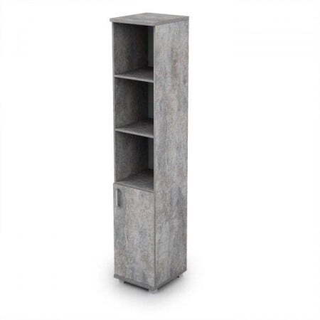 6П.005.2 Пенал для документов высокий открытый (400x450x2116) (Basalt)