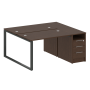 Рабочая станция Metal System Style БО.РС-СТП-2.2 1612x1475x750