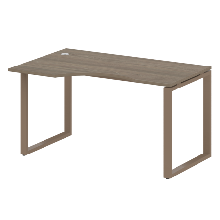 Стол криволинейный левый Metal System Style БО.СА-2 Л 1400x900x750