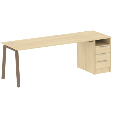 Рабочая станция Metal System Style БА.РС-СТП-1.5 2212x720x750