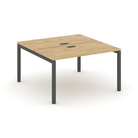 Рабочая станция 2-х сторонняя SN-5P.DRS-022 (1180х1632х750) (Тиквуд Светлый/Металл Антрацит)