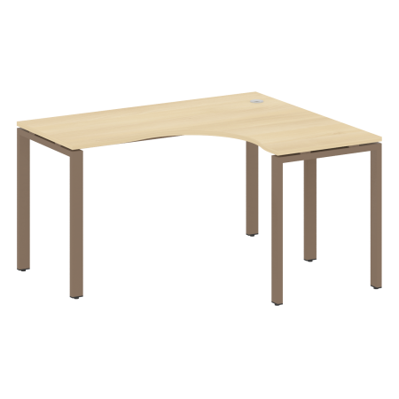 Стол криволинейный правый Metal System Style БП.СА-3 Пр 1400x1200x750