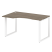 Стол криволинейный левый Metal System Style БО.СА-2 Л 1400x900x750