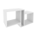 Полка навесная Style Л.ПНС-1 1000x336x540