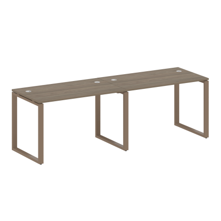 Рабочая станция Metal System Style БО.СМ-2.2 2400x720x750