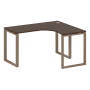 Стол криволинейный правый Metal System Style БО.СА-3 Пр 1400x1200x750