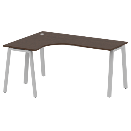 Стол криволинейный левый Metal System Style БА.СА-4 Л 1600x1200x750