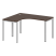 Стол криволинейный левый Metal System Style БП.СА-3 Л 1400x1200x750