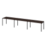 Бенч линейный на 3 рабочих места Арго-М АМБЛ-002.60-3 3600x600x760
