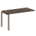 Проходной наборный элемент рабочей станции Metal System Style БП.ПРС-СП-1.3 1400x720x750