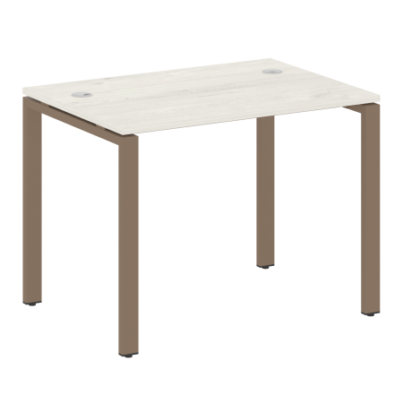 Стол письменный Metal System Style БП.СП-1 1000x720x750 (Дуб Наварра/Мокко металл)