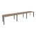 Рабочая станция на П-образном м/к  Onix O.MP-RS-3.3.7 4140x720x750