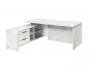 Стол руководителя с опорной тумбой Festus FB-119L.GG 1800x1900x750